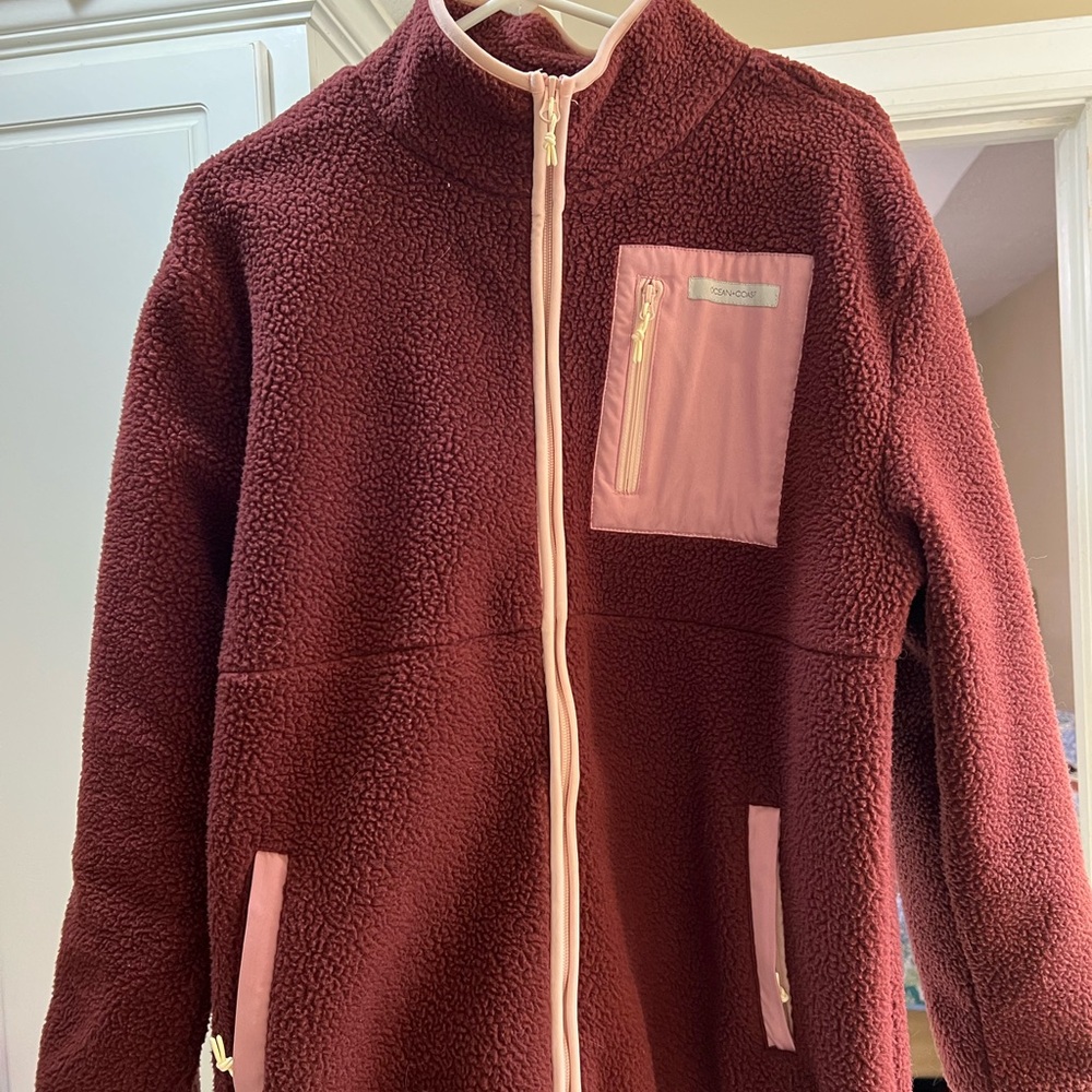 Ocean Coast Sherpa Full Zip Jacket - Picture 9 of 9